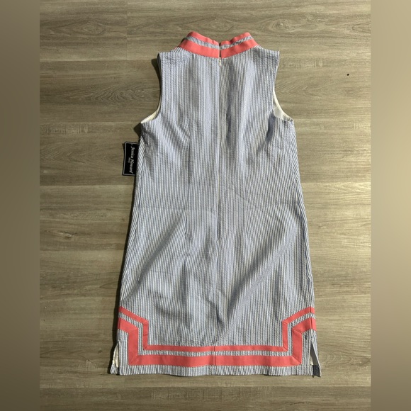 Jessica Howard Seersucker Shift Dress - Picture 4 of 4